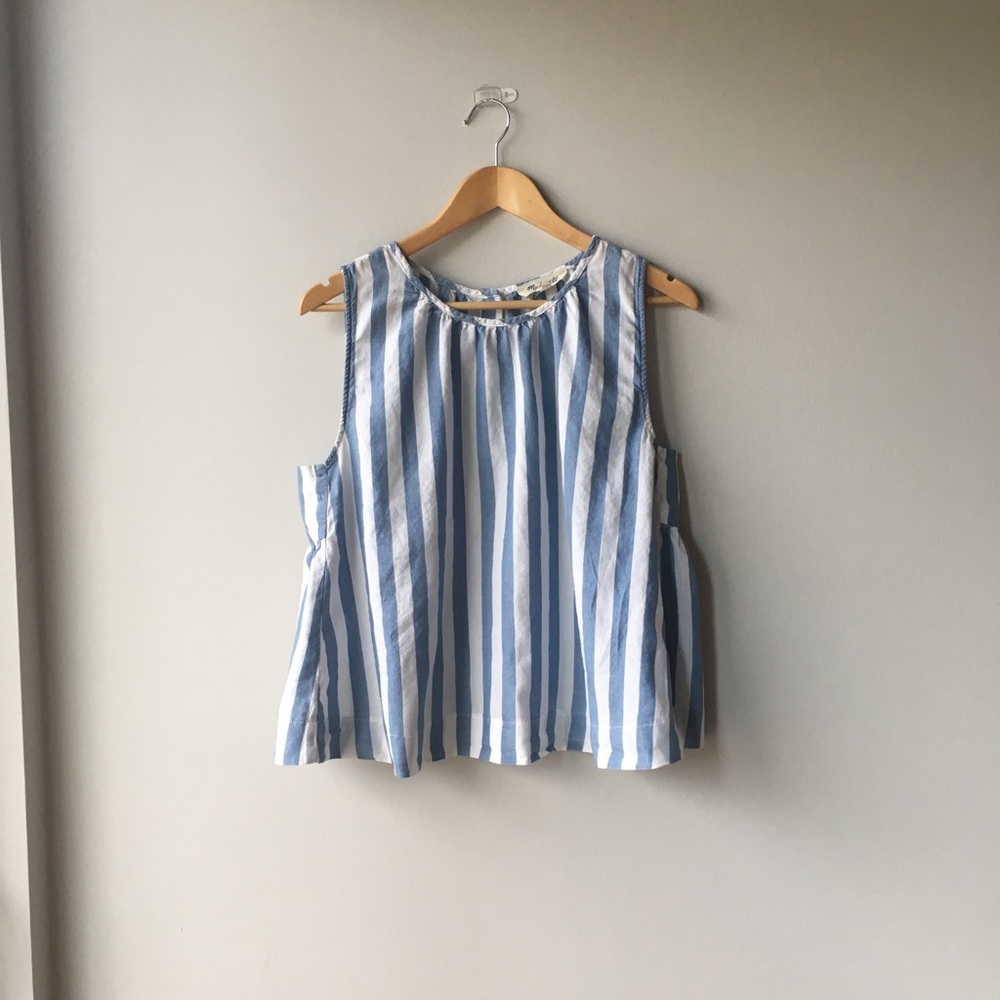 Madewell Crop Swing Top
